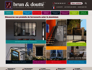 brun-doutte.com screenshot