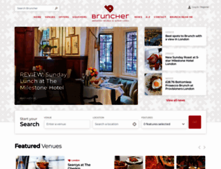 bruncher.com screenshot