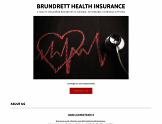 brundretthealthinsurance.com screenshot