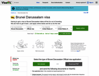 brunei-darussalam.visahq.com screenshot