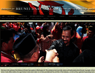 bruneiembassy.org screenshot