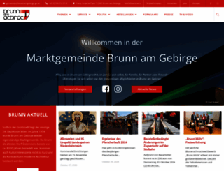 brunnamgebirge.at screenshot