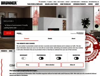 brunner.com screenshot