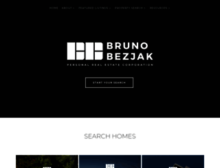 brunobezjak.com screenshot