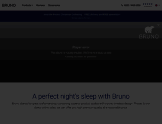 brunosleep.co.uk screenshot
