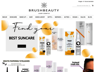 brushbeauty.nl screenshot