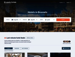 brussels-hotels.net screenshot