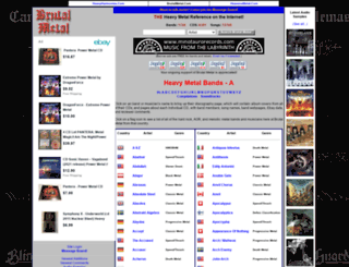 brutalmetal.com screenshot