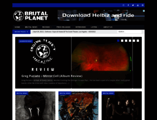 brutalplanetmag.com screenshot