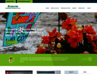 brutscheconcrete.com screenshot