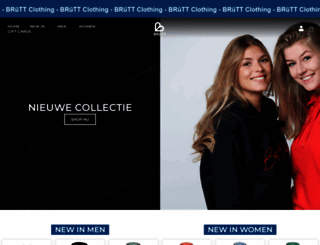 bruttclothing.com screenshot