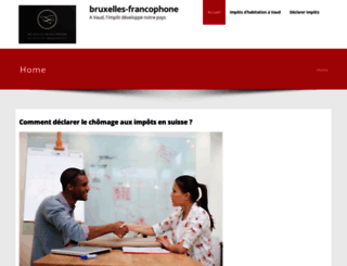 bruxelles-francophone.be screenshot