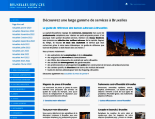 bruxelles-services.be screenshot