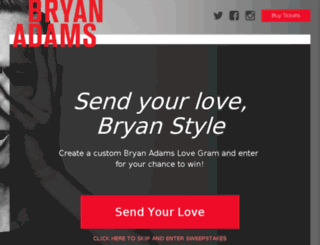 bryanadamssweeps.com screenshot