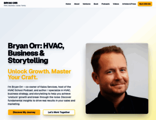 bryanorr.com screenshot