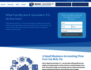 bryant-associates.com screenshot