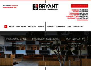bryantbuildingcontractors.com.au screenshot