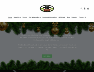 brydonewholefoods.co.nz screenshot