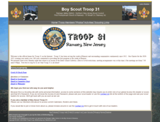 bsa-troop31.org screenshot
