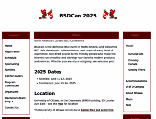 bsdcan.com screenshot