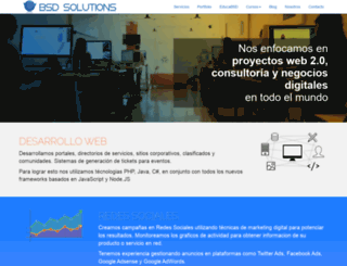bsdsolutions.com.ar screenshot