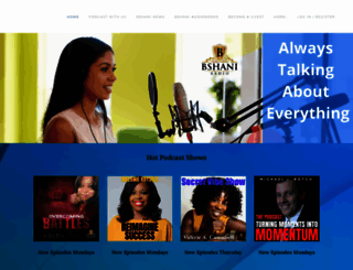 bshaniradio.com screenshot