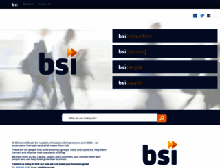 bsi.com.au screenshot