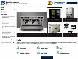 bskitchenequipment.com screenshot