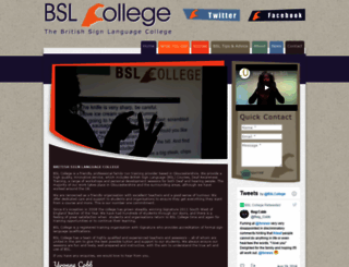 bslcollege.co.uk screenshot