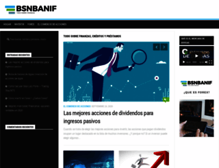 bsnbanif.es screenshot