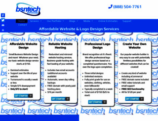 bsntech.com screenshot