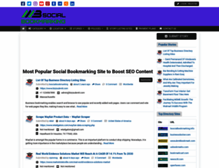 bsocialbookmarking.info screenshot