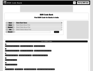 bsrcodebank.com screenshot