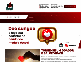 bssdoesangue.com.br screenshot