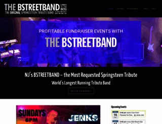 bstreetband.com screenshot