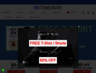 bstsneaker.com screenshot