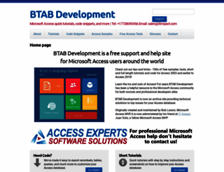 btabdevelopment.com screenshot