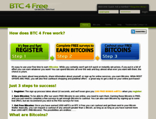 btc4free.com screenshot