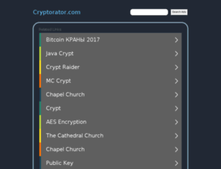 btcalex.cryptorator.com screenshot
