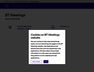 btconferencing.com screenshot