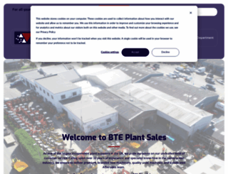 bteplantsales.com screenshot