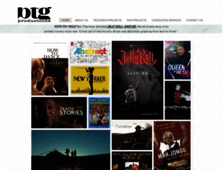 btgproductions.com screenshot