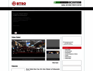 btso.org.tr screenshot