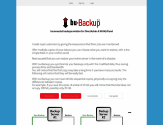 bu-backup.com.ar screenshot