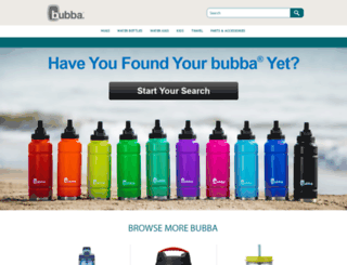 bubbabrands.com screenshot