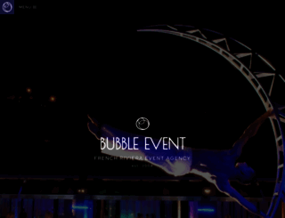 bubble-event.com screenshot