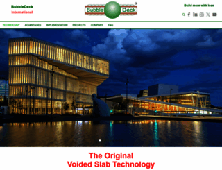 bubbledeck.com screenshot
