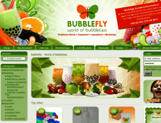 bubblefly.de screenshot