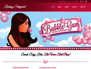 bubblegumvoice.com screenshot