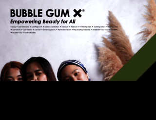 bubblegumx.com screenshot